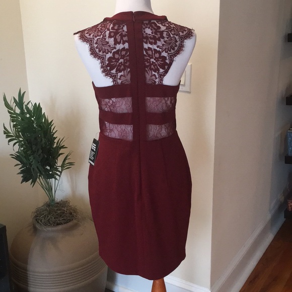 express maroon dress